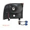 Spec-D Tuning 99-04 Ford F250 1 Piece Black Euro Headlights With LED 2LH-F250991PCJM-RS - alternate 10